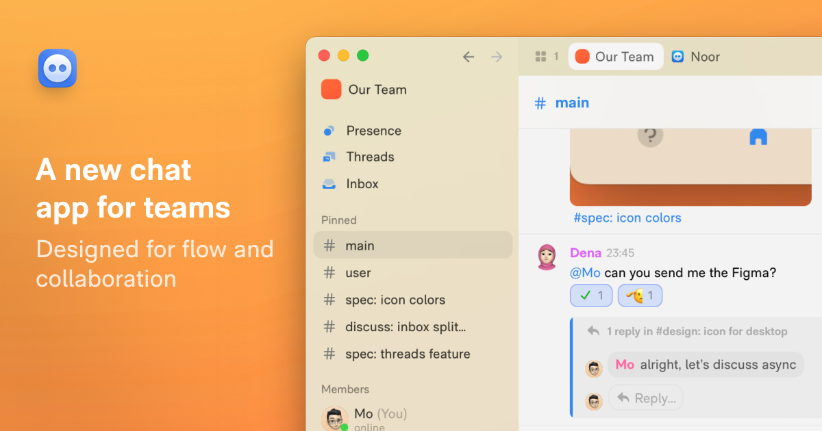 Noor - Chat for teams